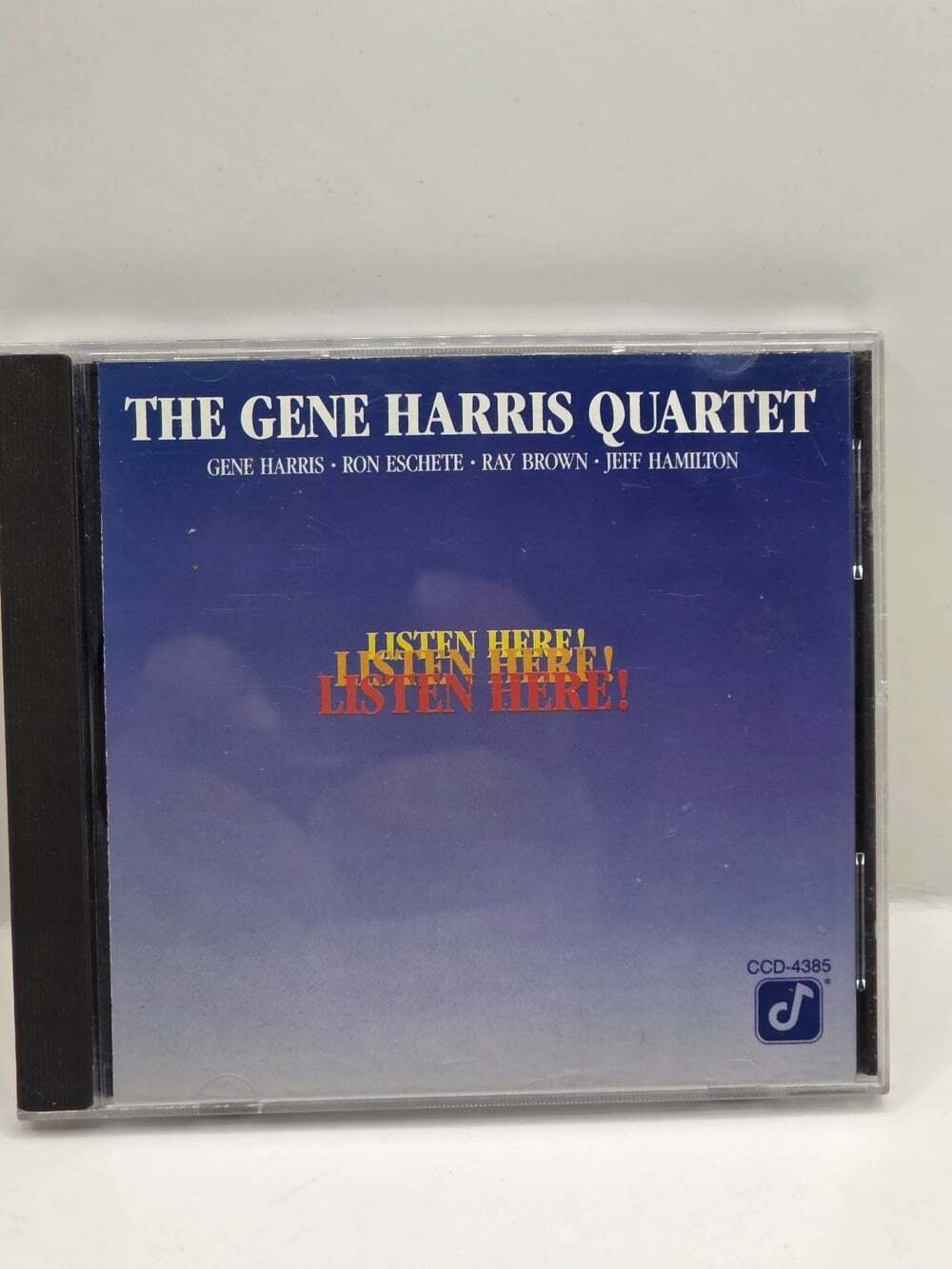 Gene Harris Quartet - Listen Here! CD 1989 Jazz Concord Jazz